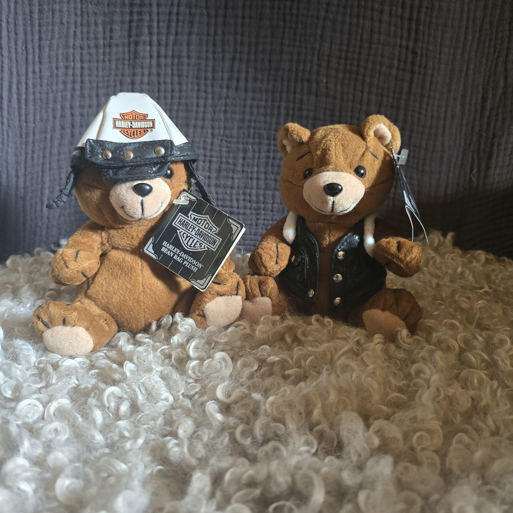 Harley-Davidson Bean Bag Bear